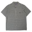 画像1: 90-00's Dickies S/S オープンカラーシャツ "Black Plaid" (1)