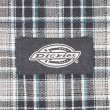 画像4: 90-00's Dickies S/S オープンカラーシャツ "Black Plaid" (4)