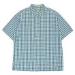 画像1: 00's L.L.Bean S/S シアサッカーシャツ "Blue Plaid" (1)