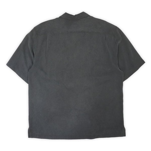 画像2: 90's Nat Nast S/S オープンカラー シルクシャツ (2)