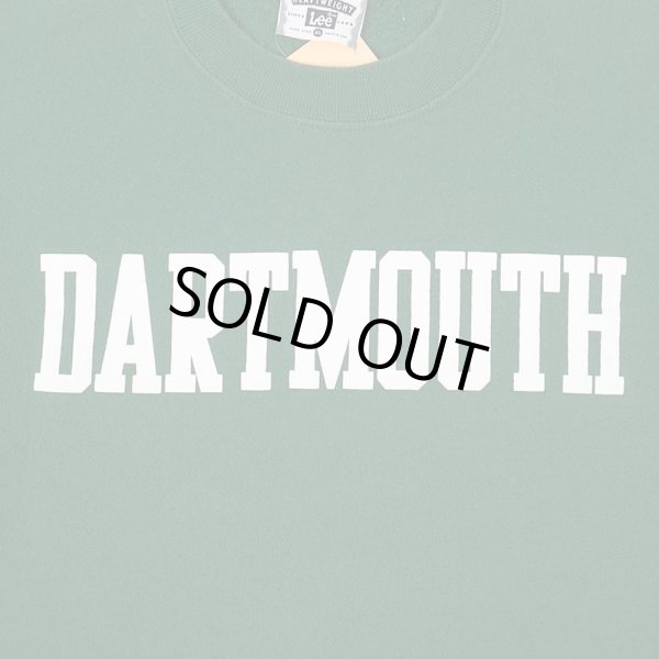 画像3: 90's Lee カレッジプリント スウェット "MADE IN USA / DARTMOUTH" (3)