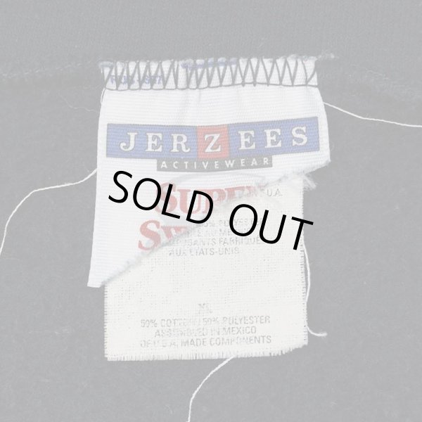 画像4: 00's WORK OUT WORLD ロゴ刺繍 ハーフジップスウェット (4)