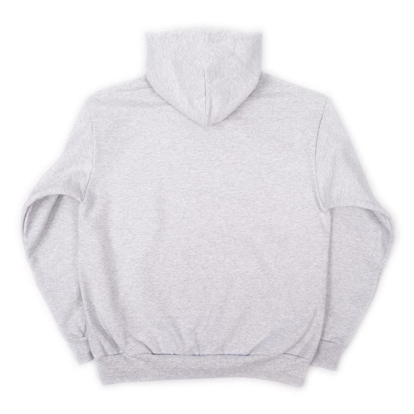 画像2: LOS ANGELES APPAREL 14oz. HEAVY FLEECE HOODED PULLOVER SWEATSHIRT “ASH GRAY” (2)