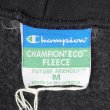 画像2: 00's Champion ECO FLEECE スウェットパーカー "BLACK" (2)