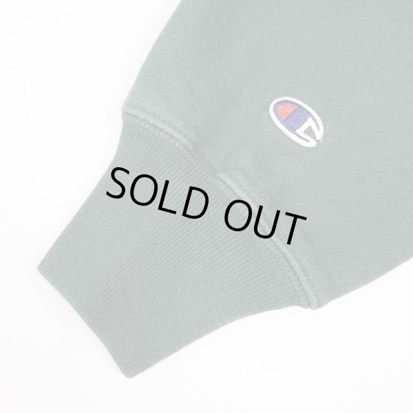 画像4: 00's Champion リバースウィーブ パーカー "企業ロゴ刺繍" (4)