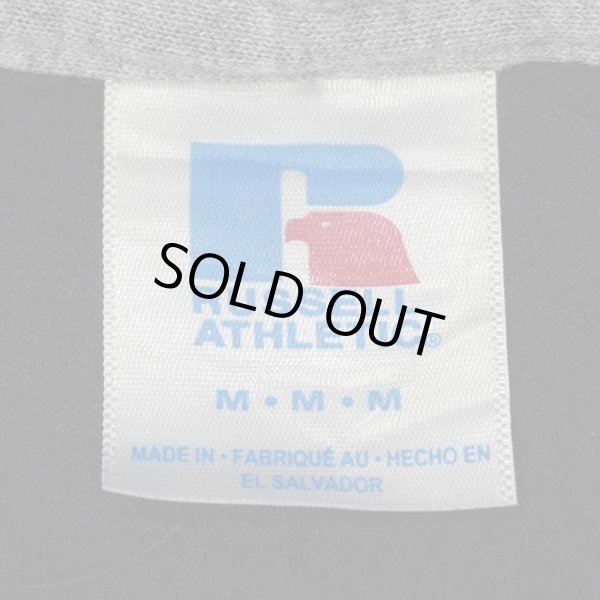 画像3: 00's RUSSELL リバースウィーブタイプ パーカー "BLACK / 企業ロゴ" (3)