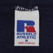 画像2: 90's RUSSELL フルジップ スウェットパーカー "NAVY" (2)