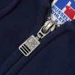画像4: 90's RUSSELL フルジップ スウェットパーカー "NAVY" (4)