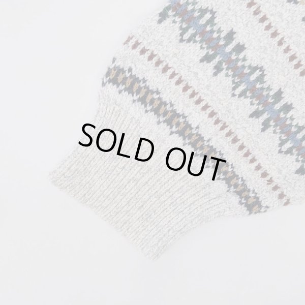 画像5: 90's JANTZEN 総柄 コットンニット "MADE IN USA" (5)