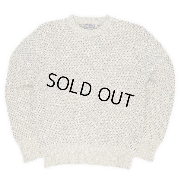 画像1: 80-90's BLAIR バーズアイ柄 ウールニット (1)