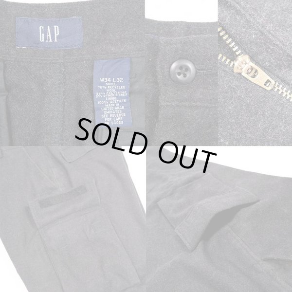 画像3: OLD GAP ウールカーゴパンツ (3)