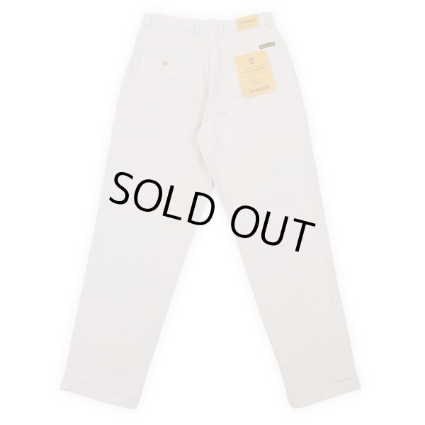 画像2: 90's Timberland 2タック チノトラウザー "DEADSTOCK" (2)