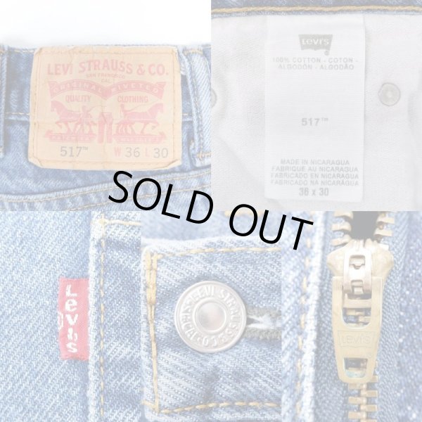 画像3: 00's Levi's 517 デニムパンツ "W36 L30" (3)