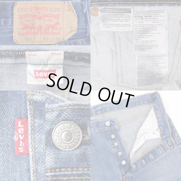 画像3: 00's Levi's 501 デニムパンツ “W33 L30” (3)