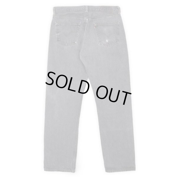 画像2: 90's Levi's 501 先染め ブラックデニムパンツ "MADE IN USA" (2)