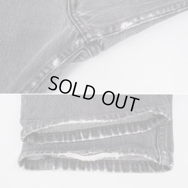 画像5: 90's Levi's 501 先染め ブラックデニムパンツ "MADE IN USA" (5)