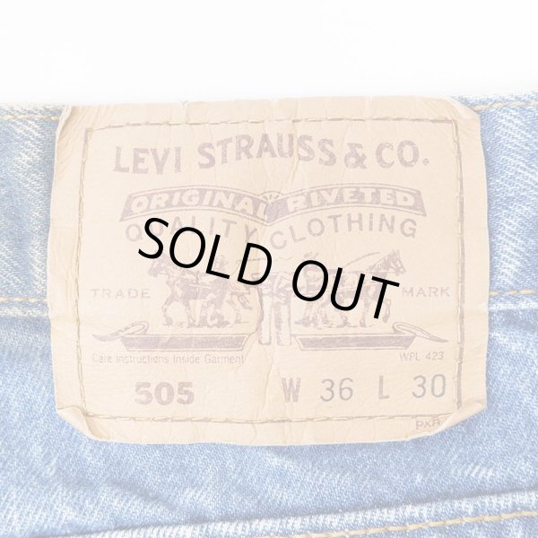 画像3: 90's Levi's 505 デニムパンツ “実寸W34 W30” (3)
