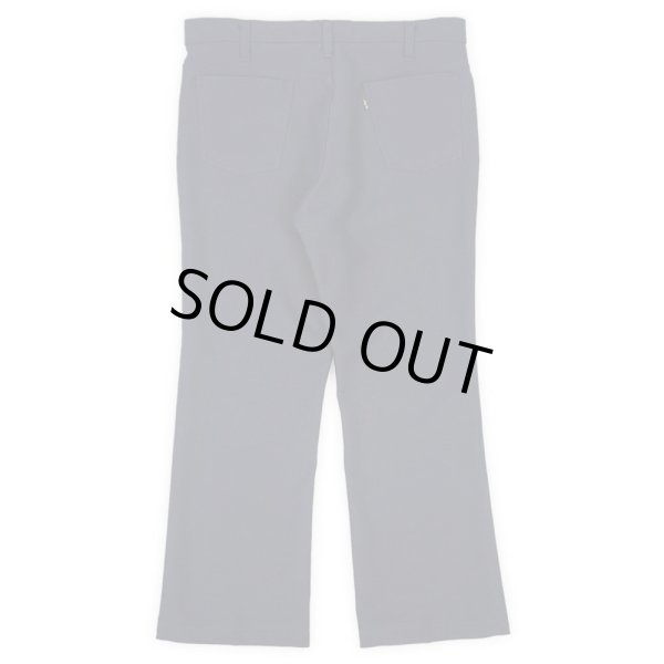 画像2: 80's Levi's 517-6117 ブーツカットパンツ "MADE IN USA / NAVY" (2)