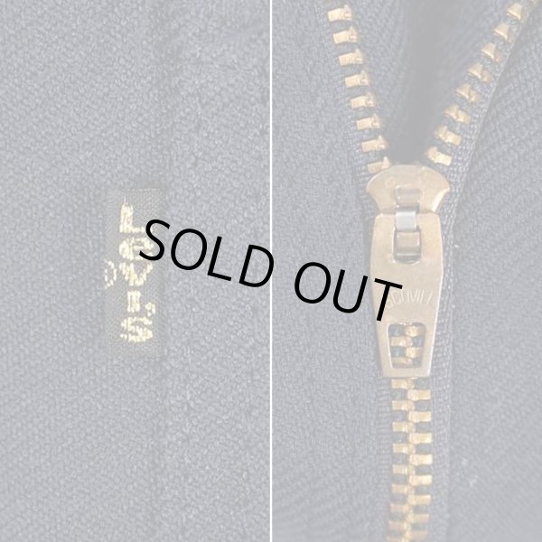 画像4: 80's Levi's 517-6117 ブーツカットパンツ "MADE IN USA / NAVY" (4)