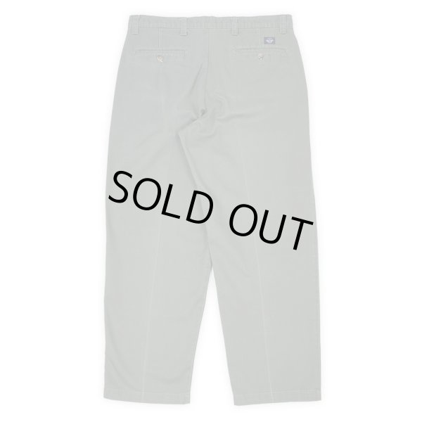 画像2: 90's DOCKERS 2タック チノトラウザー “OLIVE / W32 L30” (2)