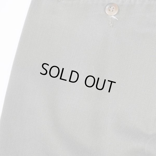 画像4: 90's DOCKERS 2タック チノトラウザー “OLIVE / W32 L30” (4)