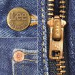 画像4: 70's Lee 200-0341 ブーツカット デニムパンツ "MADE IN USA / W33 L32" (4)