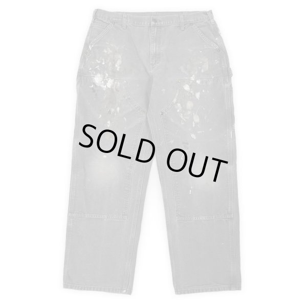 画像1: 00's Carhartt ダブルニー ダックペインターパンツ "B136 GVL / W36 L30" (1)