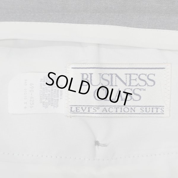 画像3: 80's Levi's アクションスラックス "HEATHER GRAY / W33 L32相当" (3)