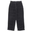 画像1: 00's NAUTICA 2タック 太畝コーデュロイトラウザー "W33 L30 / BLACK" (1)