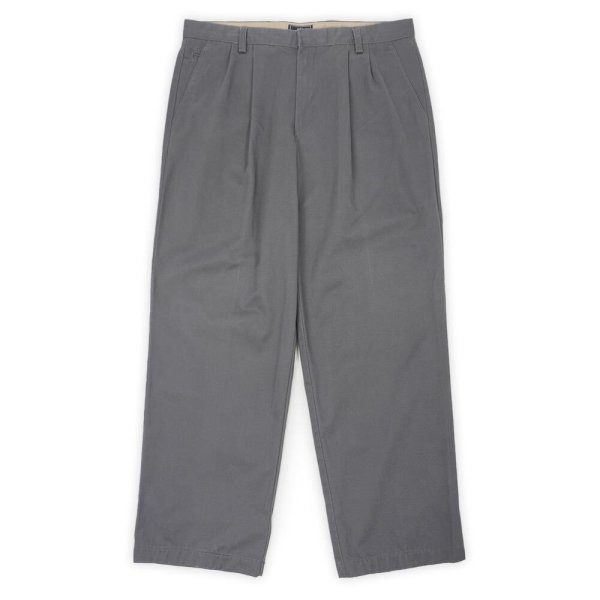 画像1: 00's DOCKERS 2タックチノトラウザー "W34 L29 / Charcoal Gray" (1)