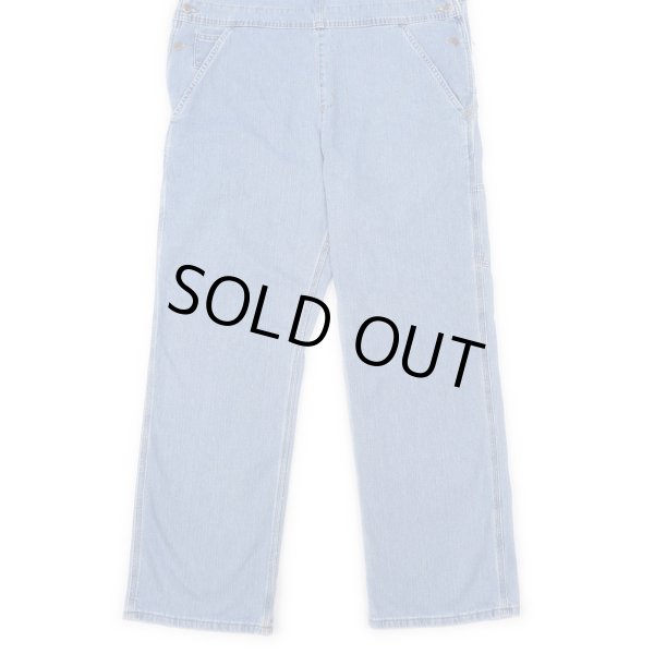 画像2: 00's Carhartt ストレッチデニム オーバーオール (2)