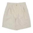 画像1: 00's DOCKERS 2タック コットンリネンショーツ "IVORY" (1)