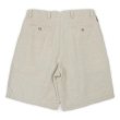 画像2: 00's DOCKERS 2タック コットンリネンショーツ "IVORY" (2)