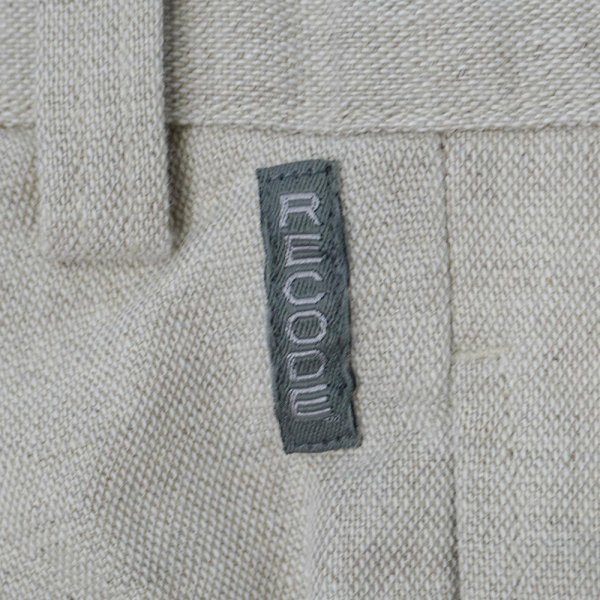 画像3: 00's DOCKERS 2タック コットンリネンショーツ "IVORY" (3)