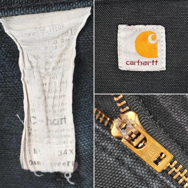 画像3: 00's Carhartt ダブルニー カットオフショーツ “BLACK” (3)