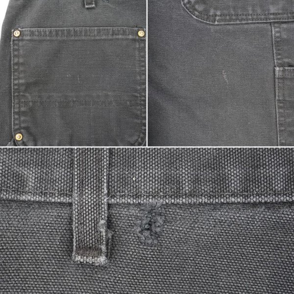 画像5: 00's Carhartt ダブルニー カットオフショーツ “BLACK” (5)