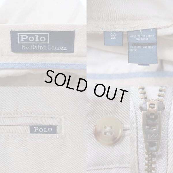 画像4: Polo Ralph Lauren 2タック チノショーツ “DEADSTOCK” (4)