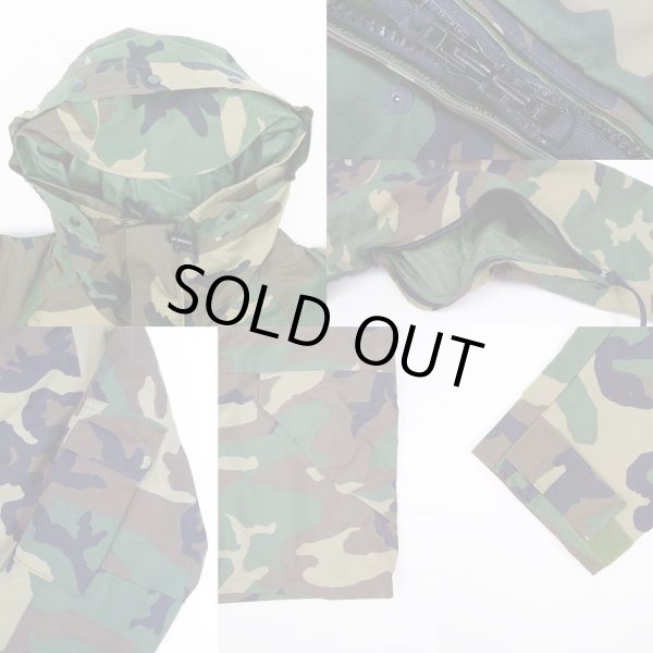 画像4: 00's US.ARMY ECWCS ウッドランドカモ柄 GORE-TEX PARKA "S-XSHORT / DEADSTOCK" (4)