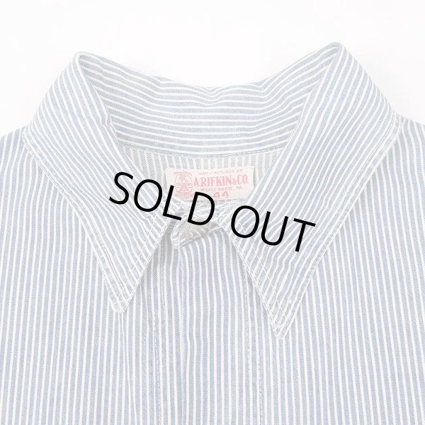 画像4: 40s A. RIFKIN & Co. ヒッコリーストライプ柄 カバーオール (4)