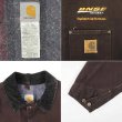 画像3: 00's Carhartt ブランケットライナー ダックカバーオール "企業ロゴ刺繍" (3)