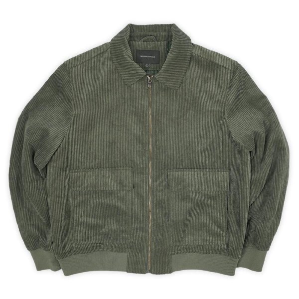 画像1: 00's Banana Republic 太畝コーデュロイ ブルゾン (1)