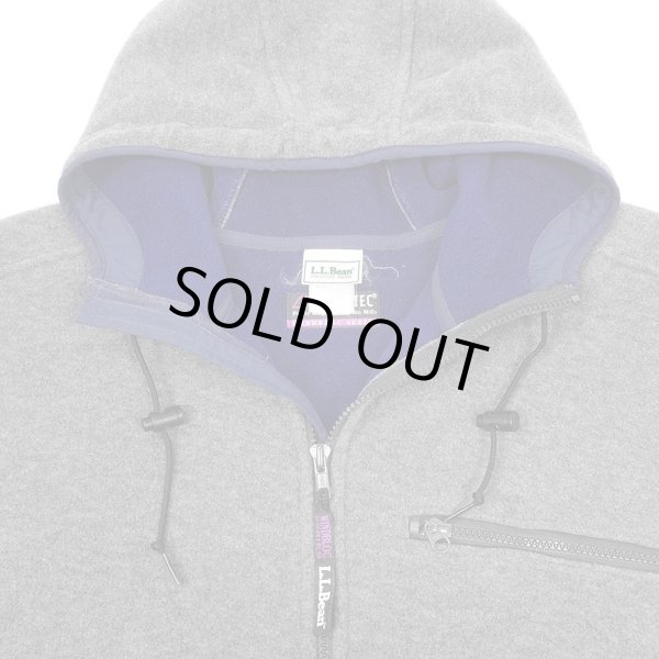 画像3: 90's L.L.Bean フリースアノラック "POLARTEC WINDBLOC SERIES / GRAY" (3)