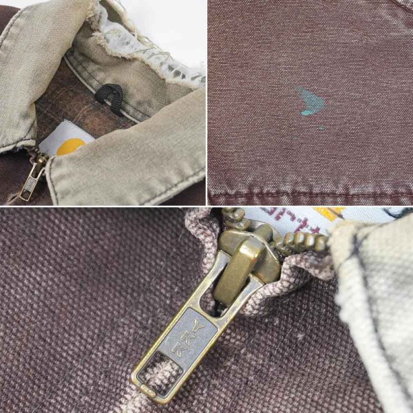 画像3: 00's Carhartt デトロイトジャケット "J97 DKB" (3)