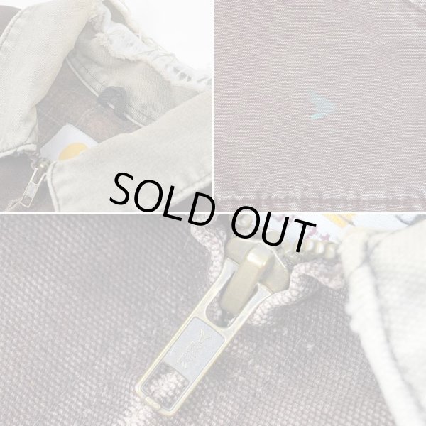 画像3: 00's Carhartt デトロイトジャケット "J97 DKB" (3)