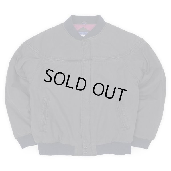 画像1: 80's KNIGHTS BRIDGE パデッド キャップショルダージャケット "FADE BLACK" (1)