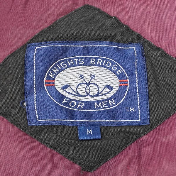 画像2: 80's KNIGHTS BRIDGE パデッド キャップショルダージャケット "FADE BLACK" (2)