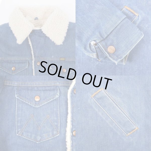 画像4: 70's MAVERICK デニムランチコート (4)