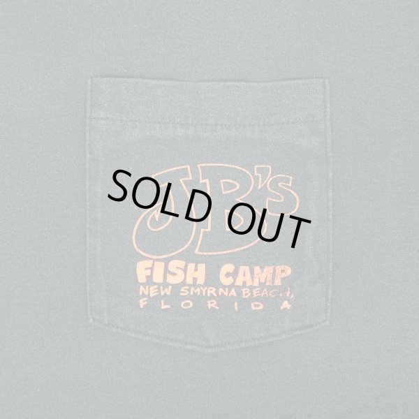 画像4: 90's JB's FISH CAMP 両面プリント  ポケットTシャツ "MADE IN USA" (4)