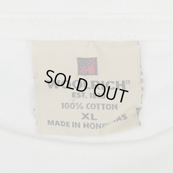 画像3: 00's Woolrich 両面プリント ポケットTシャツ (3)