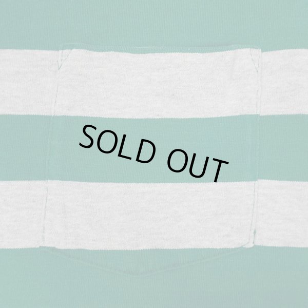 画像3: 90's LANDS' END L/S ボーダー柄 ポケットTシャツ "MADE IN USA" (3)